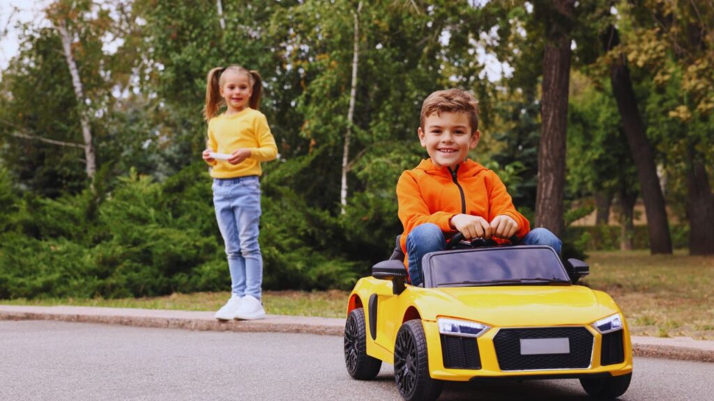 Descubre el lujo y la seguridad del coche eléctrico para niños 1 coche eléctrico